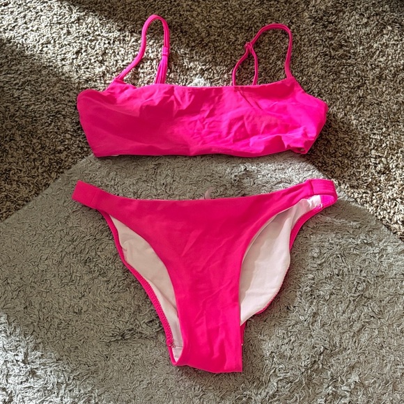 SHEIN Other - SHEIN Hot Pink Bikini Set, worn once